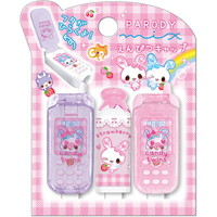 #クーリア  キャンディツインズ・パロディミックス鉛筆キャップ  ピンク 02260