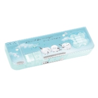 #クーリア 収納用品 窓あきシアードロップソフトペンケース　  スローライフエナガ 03020