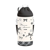 #クーリア  ボトルホルダー  モノクロームノワール･アイボリー 03184