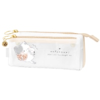 #クーリア 収納用品 もふとも・ペンポーチ　  ねこ 04188