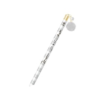 #クーリア 鉛筆 ミャウデイファーチャーム付き鉛筆 2B・丸 チェック 04260