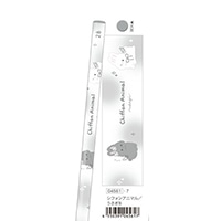 #クーリア  モノクロアニマル鉛筆 2B・丸 シフォンアニマル･うさぎB 04561