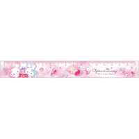 #クーリア 筆記何連小物 おやすみバニースリムストレートスケール 17cm チェリー 04815