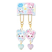 #クーリア  キャンディツインズ・チャーム付きツインキーホルダー  ハート 06290