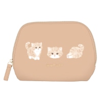 #クーリア 身辺雑貨 モフット・ティッシュポーチ　  ねこ 09129