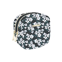 #クーリア  フロールクレール・Ｗファスナーポーチ  ブラック 09523