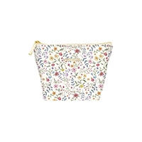 #クーリア  フロールクレール・舟形ポーチ  アイボリー 09535