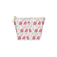 #クーリア  フロールクレール・舟形ポーチ  ピンク 09537