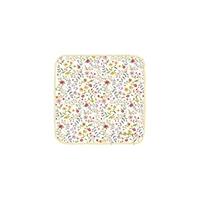 #クーリア  フロールクレール・タオルハンカチ  アイボリー 09540