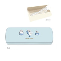 #クーリア  モイミー・メガネケース  ねこ 09555