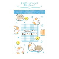 #クーリア メモ帳 プチメモ  たいだなハムスター 10128