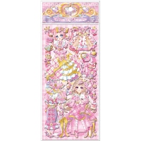 #クーリア シール ドレスアッププリンセスシール  ピンクスイートプリンセス 81222