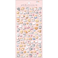 #クーリア シール ぷちぷにらいふしーる　  ねこらいふ 91186