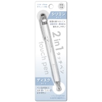 #クーリア OA小物 2in１タッチペン　  ホワイト 92430