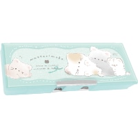 #クーリア ソフトペンケース ソフトペンケース  まったりもこ／にゃんこ 93092