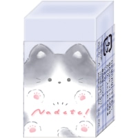 #クーリア ケシゴム なでてクリアスリーブ消しゴム　  ねこ 94444