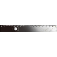 #クーリア 定規 モフモフアニマルズスリムストレートスケール　 17CM モフモフキトゥンズ 94547