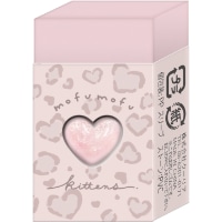 #クーリア 修正用品 モフモフアニマルズストーン入り消しゴム　  モフモフキトゥンズ 94549