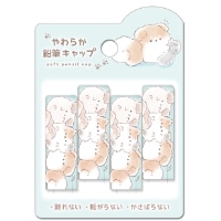 #クーリア 筆記小物 もふっとてーるやわらか鉛筆キャップ　  ぎゅっ 94617
