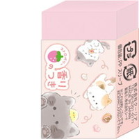 #クーリア 筆記小物 ころころアニマルリフレッシュ消しゴム　  ネコ 94805