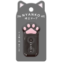 #クーリア シュウセイテープ おてて・修正テープ　  クロ 95167