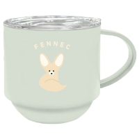 #クーリア マグカップ レアアニマル・ステンレスマグ 280ml フェネック 99511