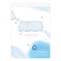 #カミオジャパン 水溶けメモ T-CHILL DROP水とけメモ  SUITEKI BEAR 214560