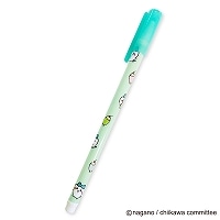 #カミオジャパン(国内販売のみ） ボールペン ちいかわキャップゲルペン  ミント＿クリームソーダ 217345