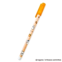 #カミオジャパン(国内販売のみ） ボールペン ちいかわキャップゲルペン  オレンジ 217347