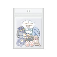 #カミオジャパン シール PM　CLAY　ART　SEAL　FLAKE／CAT   218517