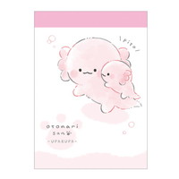 #カミオジャパン ミニメモ おとなりさんミニメモ 0 ウーパールーパー 225441
