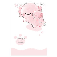 #カミオジャパン 下敷き おとなりさんダイカット下敷き 0 ウーパールーパー 225445