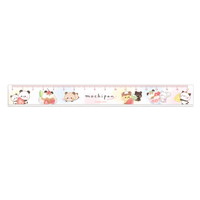 #カミオジャパン 定規 スリム17CM定規 0 もちもちぱんだフルーツパーティ 225454