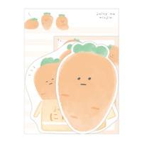 #カミオジャパン レタ－ ダイカットキャラレター 0 ジューシーなにんじん 225474