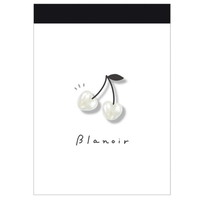 #カミオジャパン ミニメモ BLANOIRミニメモ 0 チェリー 225524