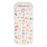 #カミオジャパン ステッカー MILKY MELLOW SEAL 0 おいでわんちゃん 225997