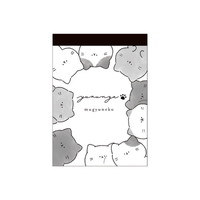 #カミオジャパン ミニメモ ゆるにゃーミニメモ  むぎゅねこ 226454