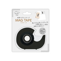 #カミオジャパン テープ MAG TAPEカッターケース付 0 クリアブラックケース 226460