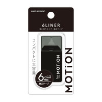 #カミオジャパン 修正テープ MOTION 6LINER修正テープ  BLACK 226565