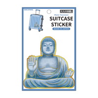 #カミオジャパン ステッカー 大人の図鑑スーツケースステッカー 0 大仏 226594