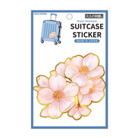 #カミオジャパン ステッカー 大人の図鑑スーツケースステッカー 0 桜 226598
