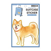 #カミオジャパン ステッカー 大人の図鑑スーツケースステッカー 0 柴犬 226604