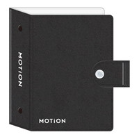 #カミオジャパン ステッカー シールバインダーブック 0 MOTIONブラック 228243