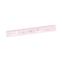 #カミオジャパン 定規 もぐにゃんスリム17CM定規  いちごケーキ 228320