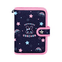 #カミオジャパン ステッカー デニムシールバインダー  ハピネスうさちゃん 228458