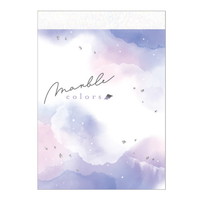 #カミオジャパン ミニメモ MIGNONミニメモ  マーブルカラーズ 228499