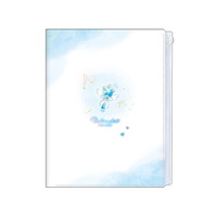 #カミオジャパン クリアファイル ミラクルアラモードファスナー付き6Pファイル  ブルー 229726