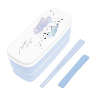 #カミオジャパン ランチボックス スリム2段ランチボックス  MELLOW ENAGAニュアンス 229770