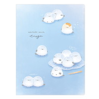 #カミオジャパン クリアファイル ずっとシマエナガ10Pクリアファイル  わらびもちエナガ 230284