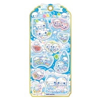 #カミオジャパン ステッカー あわわちゃんウォーターインシール  クローバー 230345